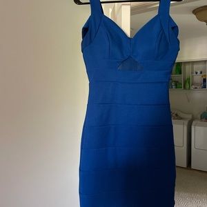 Blue dress
